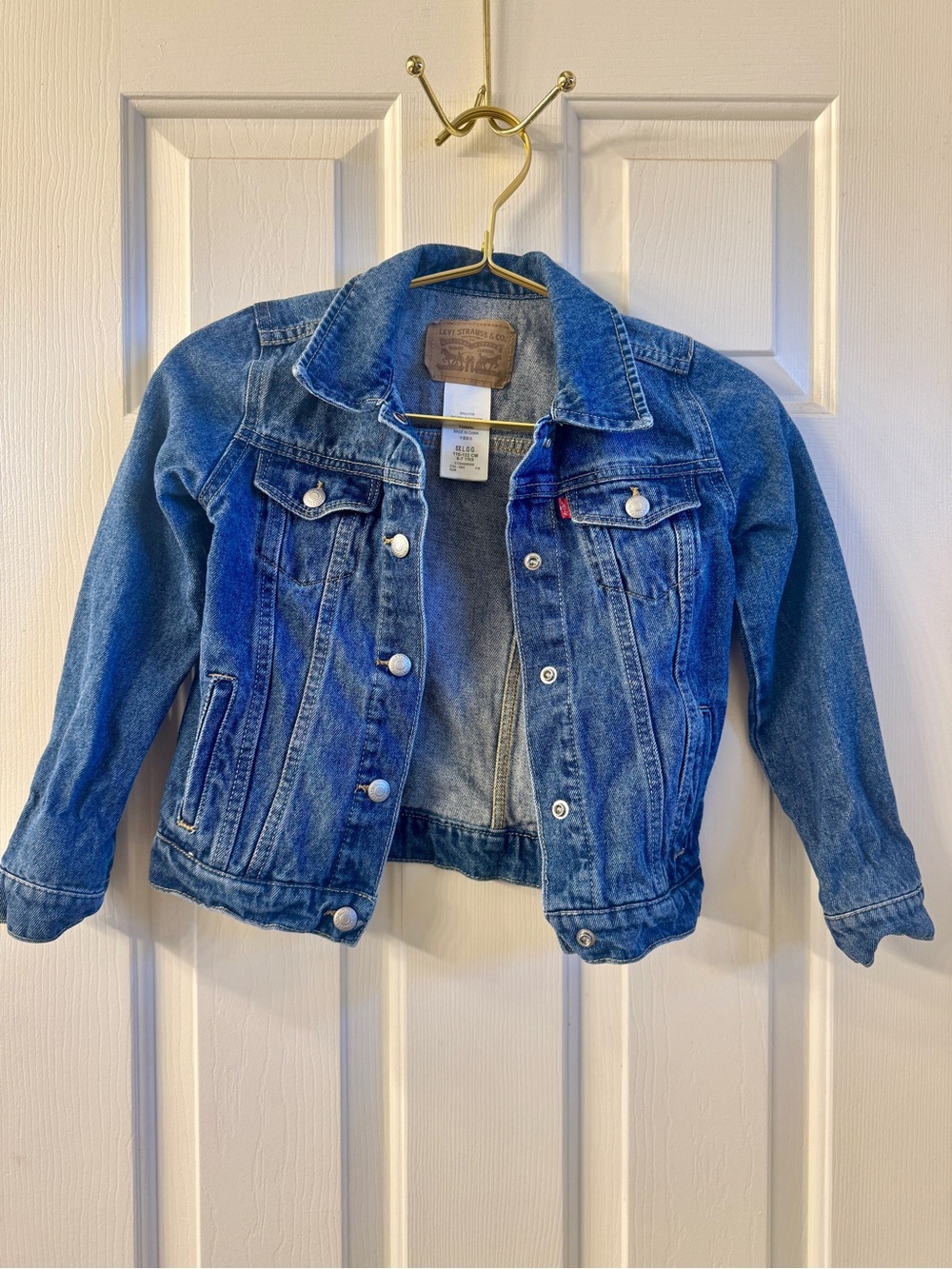 Levi's Kids Blue Denim Trucker Jacket